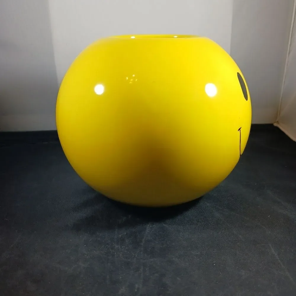 Smiley Face Planter/ Candy Dish